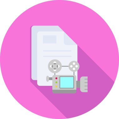 Robot simgesinin vektör illüstrasyonu