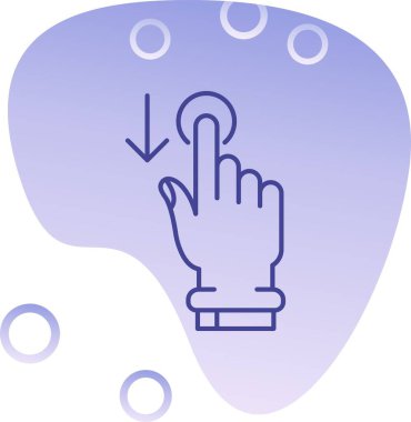 beyin ikonu vektör illüstrasyonu