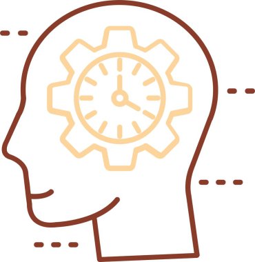 Beyin simge tasarlamak vektör