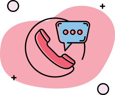 bir kalp simgesi ile telefon çağrısı