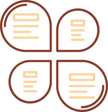 Gıda simgesinin vektör illüstrasyonu