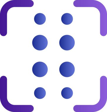 Beyaz arkaplanı olan mavi yıldız simgesinin vektör çizimi