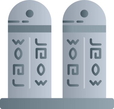 Çizgi film simgesinin vektör çizimi