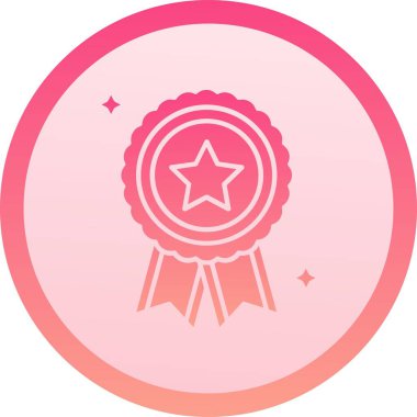 ödül çizgisi çember vektör simgeleri dekoru