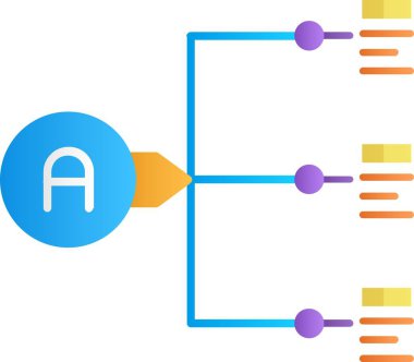 Ağ web simge vektör çizim