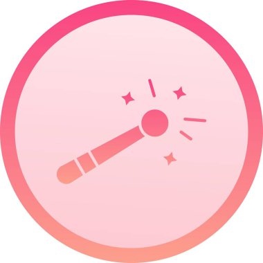 Bir büyüteçin vektör çizimi