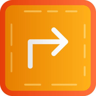 Projeniz için doğru yön ok simgesi