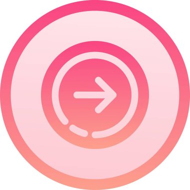Güzel Ok Aşağı Glyph Vektör Simgesi