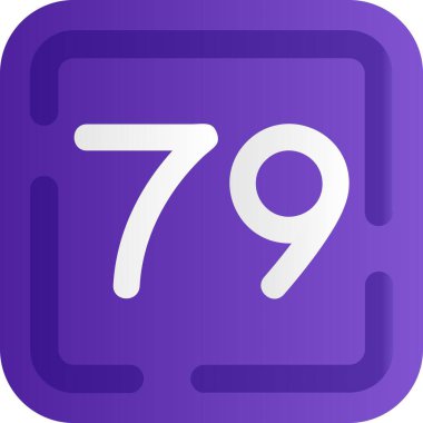 8 numaralı etiket simgesi