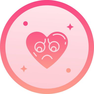 vektör emoji simgesi çizimi