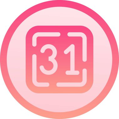 eşsiz tarih vektör çizgisi simgesi