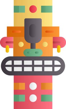 Robot simgesi. Vektör çizim