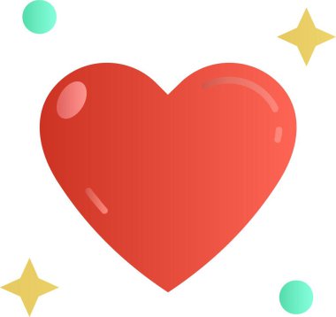 arkaplanda vektör kırmızı kalp