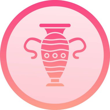 güzel vazo vektör simgesi