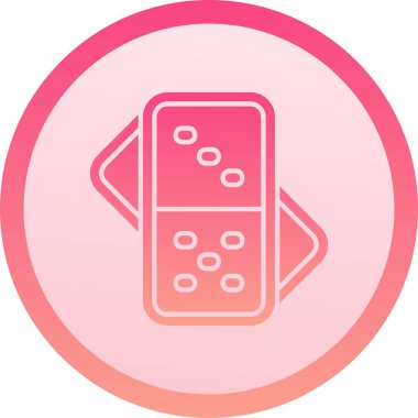 zar oyunu simgesi. Oyun zarlarının vektör illüstrasyonu