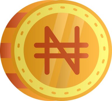 Bozuk para nft simgesi, izometrik biçim