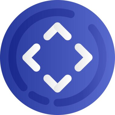 Bozuk para. Web simgesi basit illüstrasyon