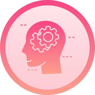 vektör Beyin simgesi sembolü