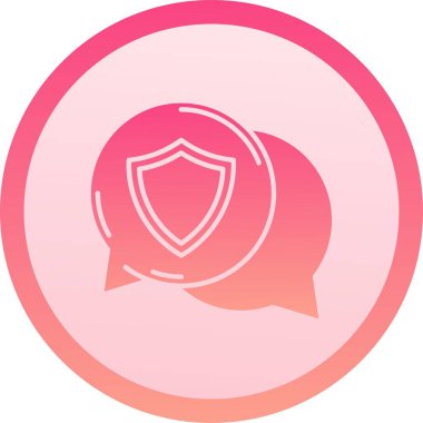 kalkan simgesi, vektör illüstrasyonu