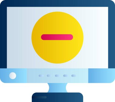 İnternet sohbet simgesi. Web için internet sohbet vektör simgesinin basit illüstrasyonu