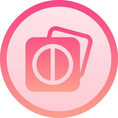 Seyahat satırı vektör simgesi için eşsiz çanta