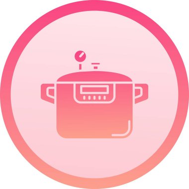 Benzersiz mutfak vektör çizgisi simgesi