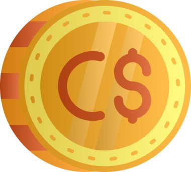 Bozuk para dolar simgesi, izometrik biçim