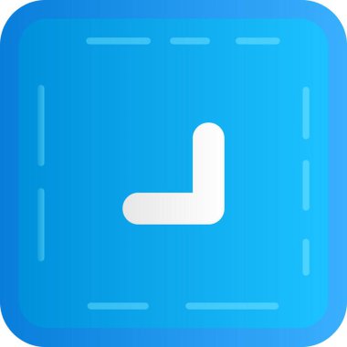 ok yönü simgesi doldurulmuş - taslak biçimi