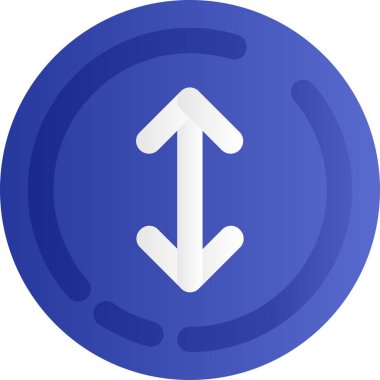 ok simgesi vektör illüstrasyonu