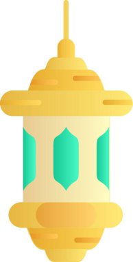 Yeşil arkaplanı olan altın yıldız