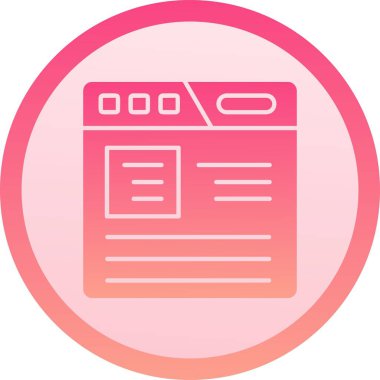 Tarayıcı pencere simgesi, özet biçimi