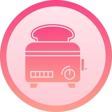 yemek kabı simgesi, vektör illüstrasyonu