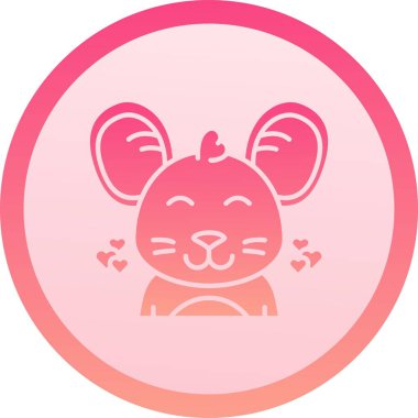 Eşsiz Fare Vektör Satırı Simgesi