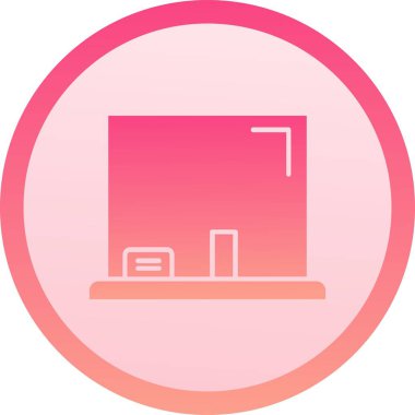 Modern simgenin vektör illüstrasyonu