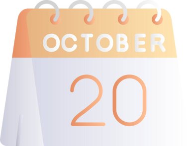 Takvim simgesi tasarımı, vektör illüstrasyonu