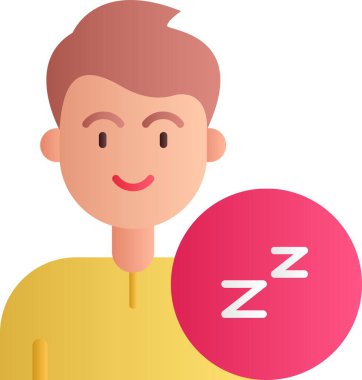 Adam uyku maskesiyle kestiriyor.