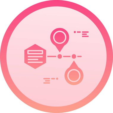 seo modern simgesinin vektör illüstrasyonu