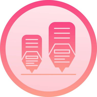 Eşsiz Vektör Satırı Simgesi