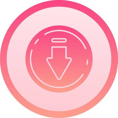 ok simgesi, vektör illüstrasyonu