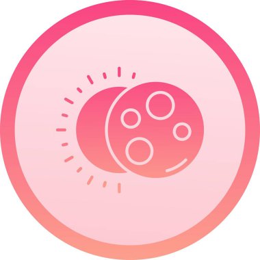 Güzel Top Kabartma Vektörü Simgesi