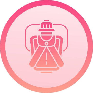 güzel Hintli kadın vektör çizgisi simgesi