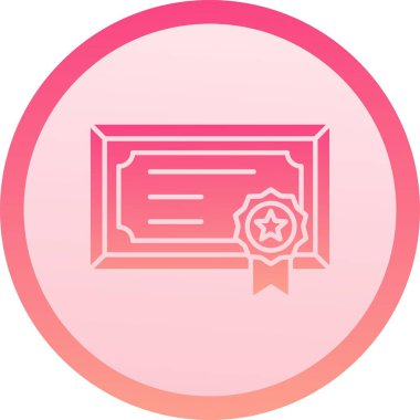 Eşsiz Yıldız Vektör Satırı Simgesi