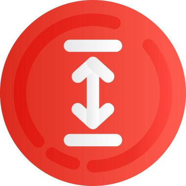 Arrow vektör simgesi illüstrasyonu