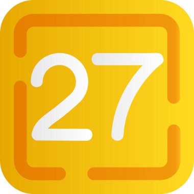 24 sayı işareti simgesi