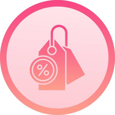 güzel indirimli etiket vektör simgesi