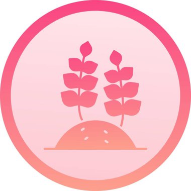 Eşsiz Bitki Vektör Satırı Simgesi