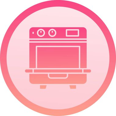 Benzersiz Soba Vektörü Kabartma Simgesi