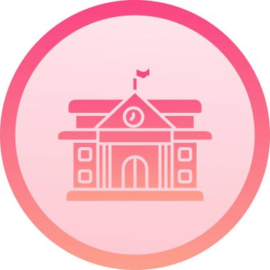 Benzersiz yapı vektörü simgesi