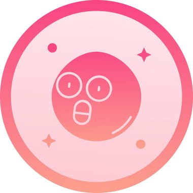 Eşsiz Güneş Vektörü Kabartma Simgesi