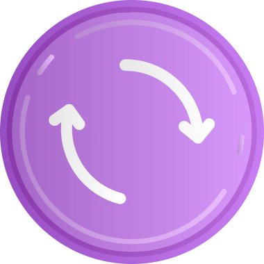 Benzersiz ok çizgisi vektör simgesi